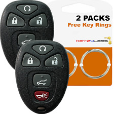 2 For 2008 2009 2010 2011 2012 Buick Enclave Keyless Entry Remote Car Key Fob