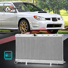 2-row Core Aluminum Cooling Radiator For 02-07 Subaru Impreza Wrx Sti Manual