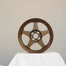 4 Pcs Rota Wheel Slipstream 16x7 4x108 40 63.35 Speed Bronze Last Set