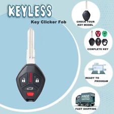 Keyless Remote Key Fob For Mitsubishi Lancer 2008 09 10-2014 6370a477 4 Buttons