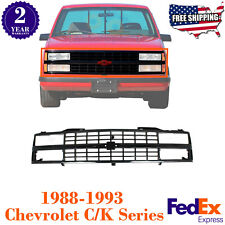Grille Assembly Black For 1988-1993 Chevrolet Ck Series Pickup Truck