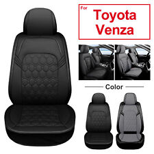 Microfiber Leather Car 25seats Seat Covers Cushion For Toyota Venza 2009-2016