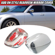 For 2005-2010 Chrysler 300 300c Dodge Magnum Charger Mirror Covers Cap Chrome 2x