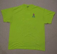 Sherwin Williams Distressed Paint Stained High Visibility 2020 Painters Shirt Xl