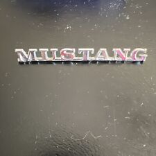 One Vintage Ford Mustang Script Emblem Badge Logo C5zb-16098-b 30978-h1