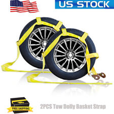 Tow Dolly Basket Strap With Twisted Snap Hooks Car Tie Down Strap Heavy Duty B04