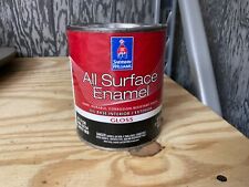 Sherwin Williams All Surface Enamel A11r238 Oil Base Gloss Safety Red Quart Lk