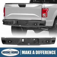 Hooke Road Rear Bumper Rear-end Protection Fit Ford F-150 2018 2019 2020