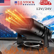 Portable Auto Heater Defroster Dc 1224v Car Heating Electric Travel Vehicle Fan