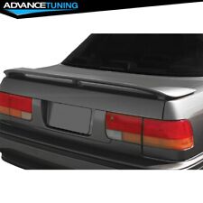 Fits 90-93 Honda Accord Oe Style Gray Primer Trunk Spoiler Wing Lid Fiberglass