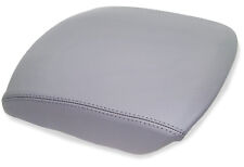 Center Console Lid Armrest Box Cover Pvc Leather For Honda Pilot 2009-2015 Gray