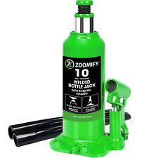 Zoomify 10 Ton 22000 Lbs Hydraulic Bottle Jack Green As91004x