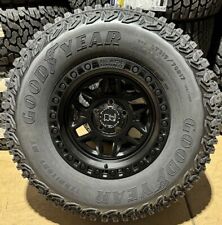 5 17x9 Black Rhino Kelso Wheels 35 Goodyear Mt Tires 5x5 Jeep Wrangler Jk Jl
