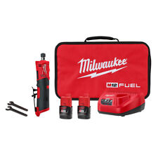 Milwaukee Grinder Kit 14 Inch Straight Die Cordless Red Power Tool 12 Volt New