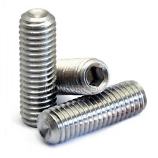 10-24 - Cup Point Socket Set Grub Screws Sae Coarse Stainless Steel A2 18-8