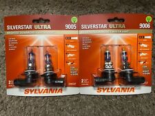 -new In Packaging- Sylvania Silverstar Ultra -9005 9006- Hilo Beam 4 Bulbs