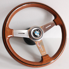 Steering Wheel Fits For Bmw Wood Luisi 365mm E46 E39 E38 Z3 Z4 1999-2005