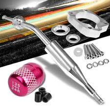 Manzo Short Shifterpink Netwhite 5-speed Knob For 83-87 Corolla Gts Ae86 Mt