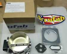 86-93 Mustang 302 5.0 Accufab 90mm Race Throttle Body With Cable Spacer Bracket