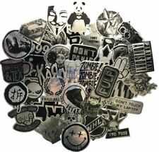 50pcs Random Metallic Stickers Finish Vinyl Decals Shine Unique Bomb Lot