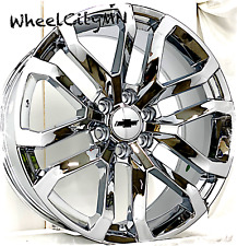 22 Chrome Oe Replica 5924 Wheels Fits 2022 Chevy Silverado 1500 Tahoe 6x5.5 24