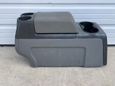 2004-2008 Ford F150 Truck Front Floor Full Console W Lid Gray Oem