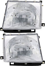 For 1997-2000 Toyota Tacoma Headlight Halogen Set Driver And Passenger Side