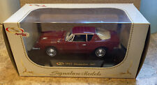 Nos Signature Models 1963 Studebaker Avanti Red Die Cast Model Diecast 132