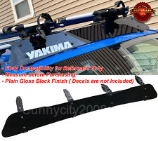 53 Black Roof Rack Wind Faring Deflector For Cross Bar Basket Fit Honda Acura