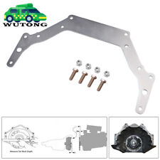 For Speedway Th350 Th400 Bop-to-chevy Transmission Adapter Plate 1962-up Silver