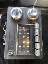 1970 Amc Am Push Button Radio With One Knob