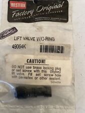 Genuine Western Snow Plow Lift Valve With O Ring 49064k New Oem