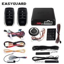 Easyguard Smart Key Pke Car Alarm Kit Remote Engine Start Push Start Button 12v