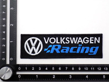 Volkswagen Racing Embroidered Patch Ironsew On 4-78 X 1-38 Rally Dakar Vw