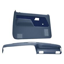 For Ford Ranger 89-92 Dash Cover And Door Panels Combo Kit Dark Blue Dash Cover