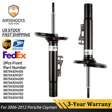 2x Front Shock Absorber Wo Pasm For 2006-2012 Porsche Cayman 987 98734304106