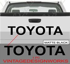 90 - 96 Toyota Tailgate Matte Black Vinyl Decal Sticker Emblem Logo Graphic 31