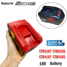 5.0ah 18v Battery For Snap On Ctb6187 Ctb6185 Ctb4187 Ctb4185 Li-ion Cdr4850 Us