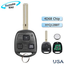 Replacement For 2004 2005 2006 Lexus Rx330 Remote Car Key Fob 4d68 Chip Hyq12bbt
