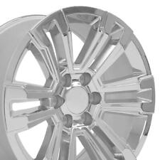 20 Inch Chrome 5822 Wheels Set4 Fits Chevrolet Silverado Tahoe Suburban