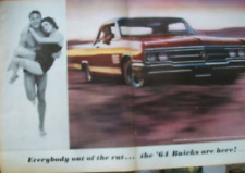 1964 64 Buick Wildcat 2dr Hardtop Large-mag Car Ad - Beach Theme