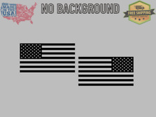 2 American Flag Vinyl Decal Set Mirrored Sticker Jdm Decal For Truck Car