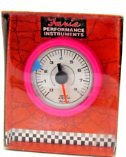 New Old Stock Faria Instruments Hot Pink Tachometer 8000rpm Z2