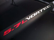 5.7l Vortec 2 Hood Sticker Decals Emblem Chevy Silverado Gmc Sierra Tahoe