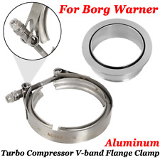 Billet For Borg Warner S400 S500 Series Turbo Compressor V-band Flange Clamp Kit