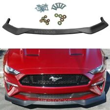 Fits 18-22 Ford Mustang Gt R Spec Unpainted Pp Front Bumper Lip Chin Spoiler