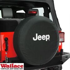 Oem Jeep Wrangler Liberty 07-18 White Jeep Logo Soft Spare Tire Cover