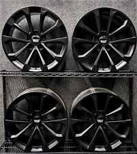 4 Factory Cadillac Cts-v 19 Oem Wheels Black Rims