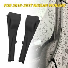 2pcs Front Corner Windshield Wiper Cowl Cover For 2015-2017 Nissan Murano