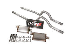 Dual Exhaust Kit 3 Flowmaster Flow Fx Rear Exit Fits 73-80 Gm Ck 10 Half Ton